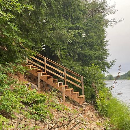 Riverfront Rustic Cottage Durham Bridge Extérieur photo