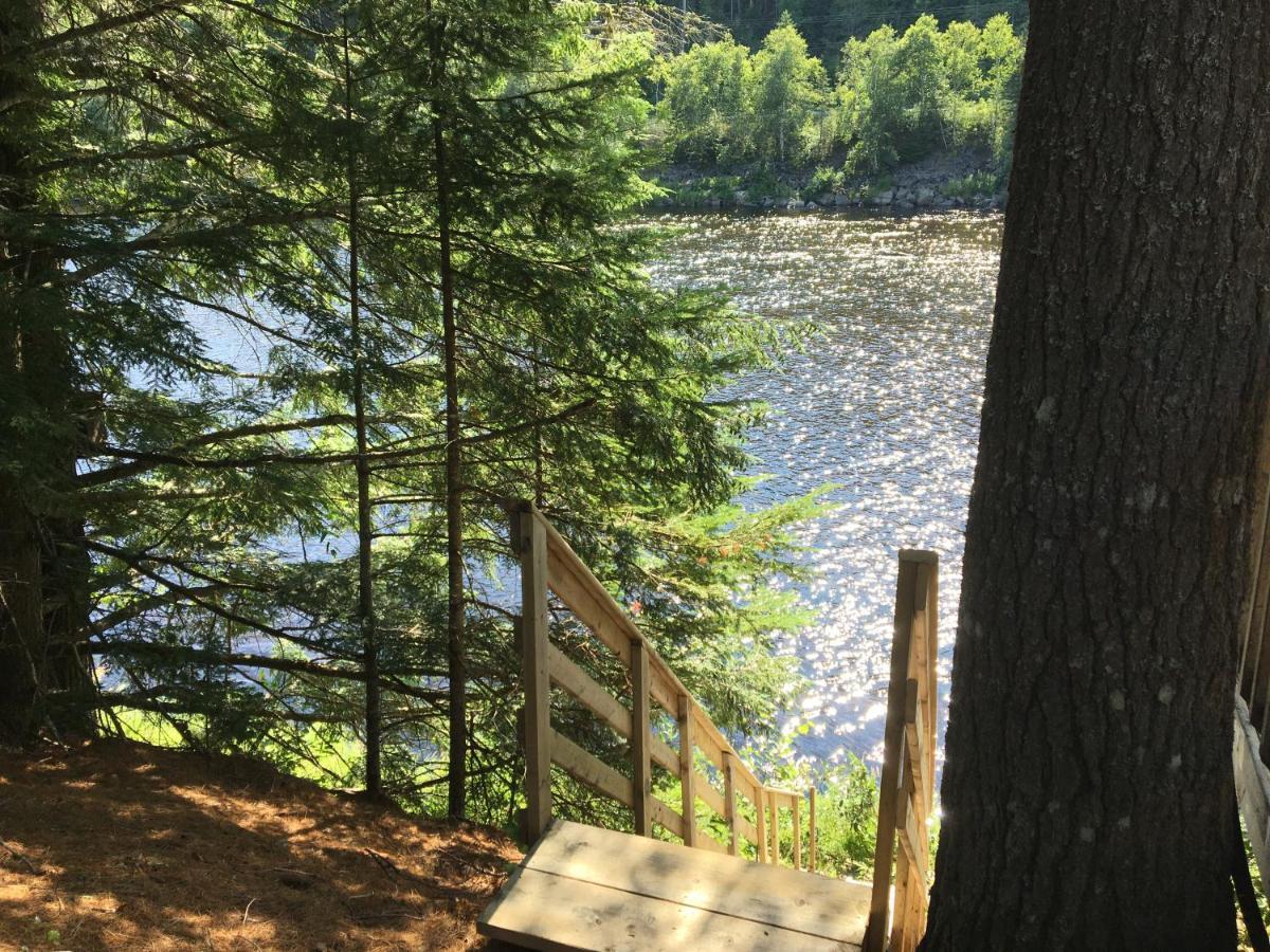 Riverfront Rustic Cottage Durham Bridge Extérieur photo